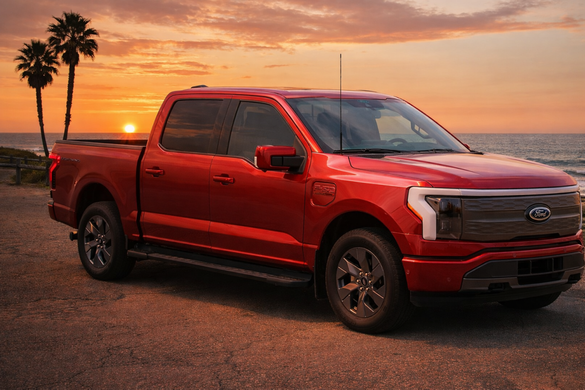 Auta z USA - Ford F-150 Lightning